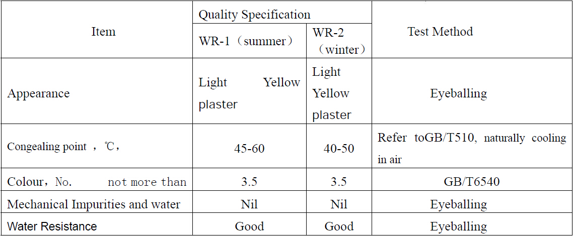 Series Floor Moisture-proof wax